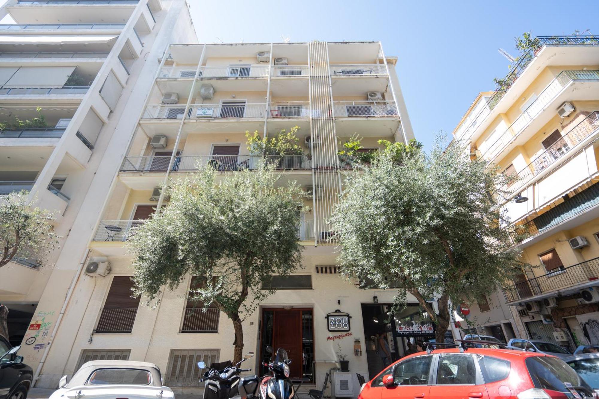 Sophisticated Modern Apt In Athens Center 외부 사진