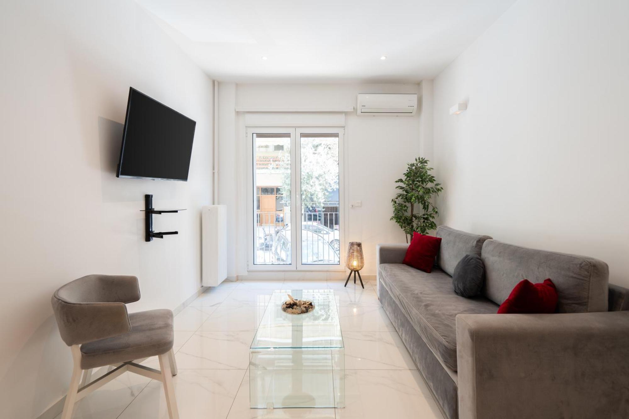 Sophisticated Modern Apt In Athens Center 외부 사진