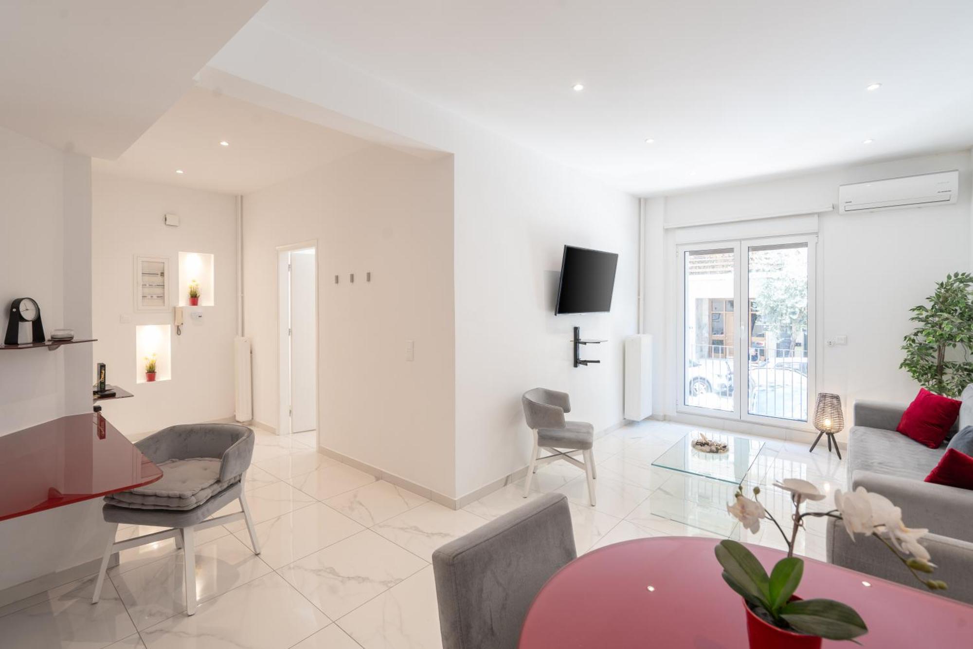 Sophisticated Modern Apt In Athens Center 외부 사진
